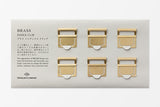 Midori TRC Brass Clips, Traveler's Company, home office, stationery