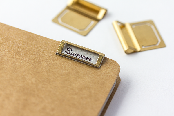 Midori TRC Brass Clips, Traveler's Company, home office, stationery