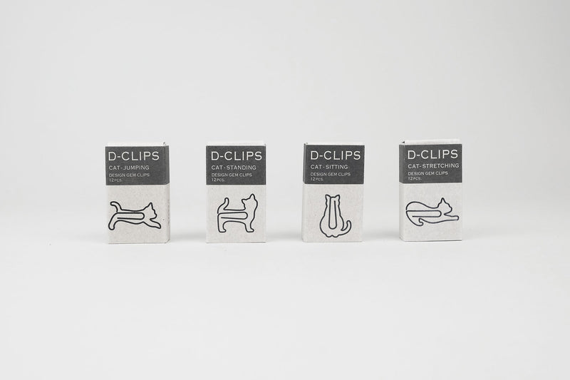 Cat-Shaped Paperclips, Midori, home office, stationery