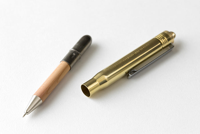 Midori TRC Brass Ballpoint Pen, Traveler's Company, designer's stationer,y, home office