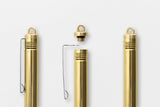 Midori TRC Brass Ballpoint Pen, Traveler's Company, designer's stationer,y, home office