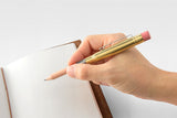 Midori TRC Brass Pencil, Traveler's Company, designer's stationery, home office