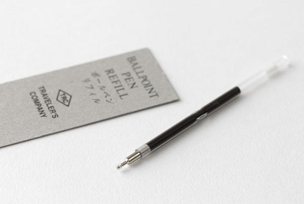 Midori TRC Brass Ballpoint Pen Refill, designer's stationery, home office