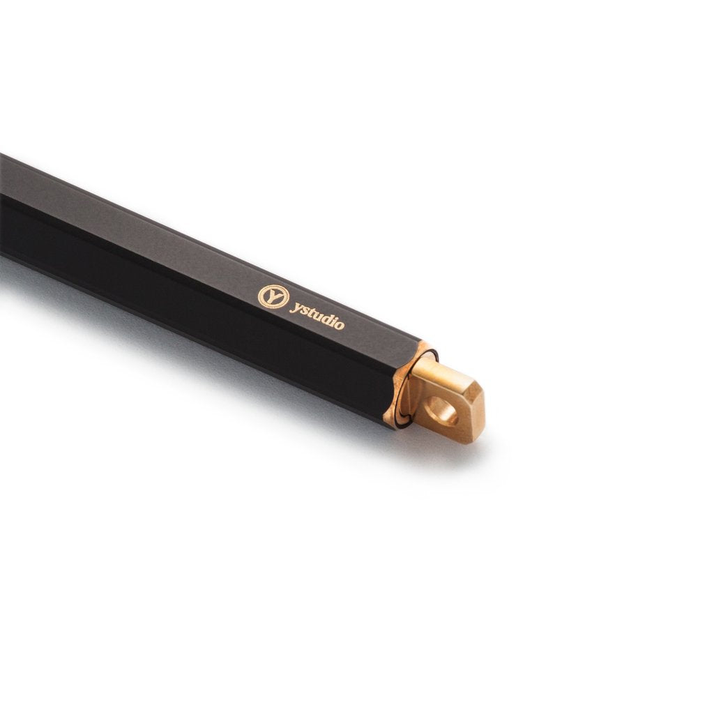 ystudio Brass Resin Ballpoint Pen, ystudio, designer's stationery, home office