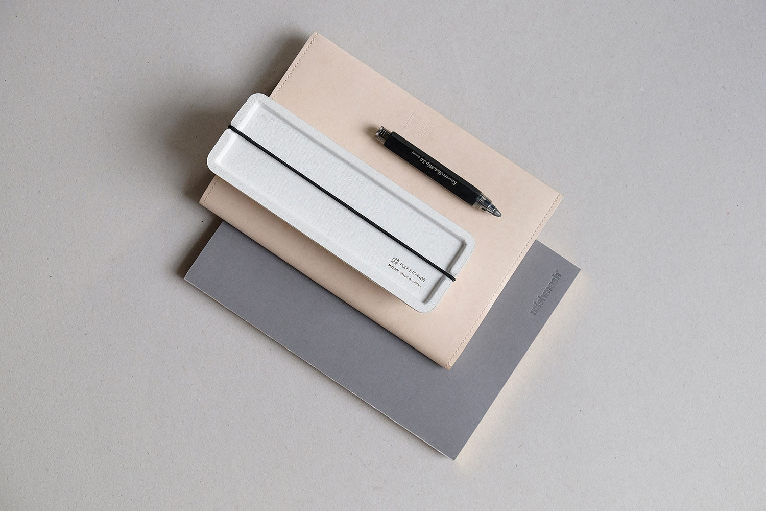 Midori Pulp Storage Pencil Case, Midori, home office, stationery design