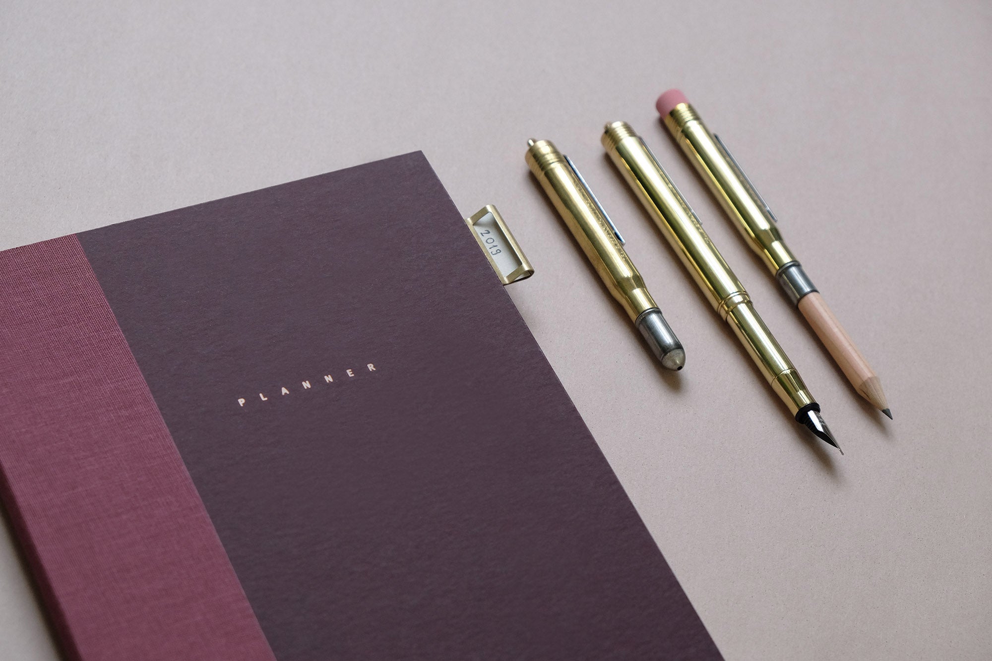 Midori TRC Brass Clips, Traveler's Company, home office, stationery