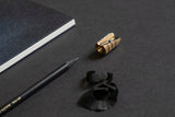 M+R Brass Pencil Sharpener, Möbius + Ruppert, home office