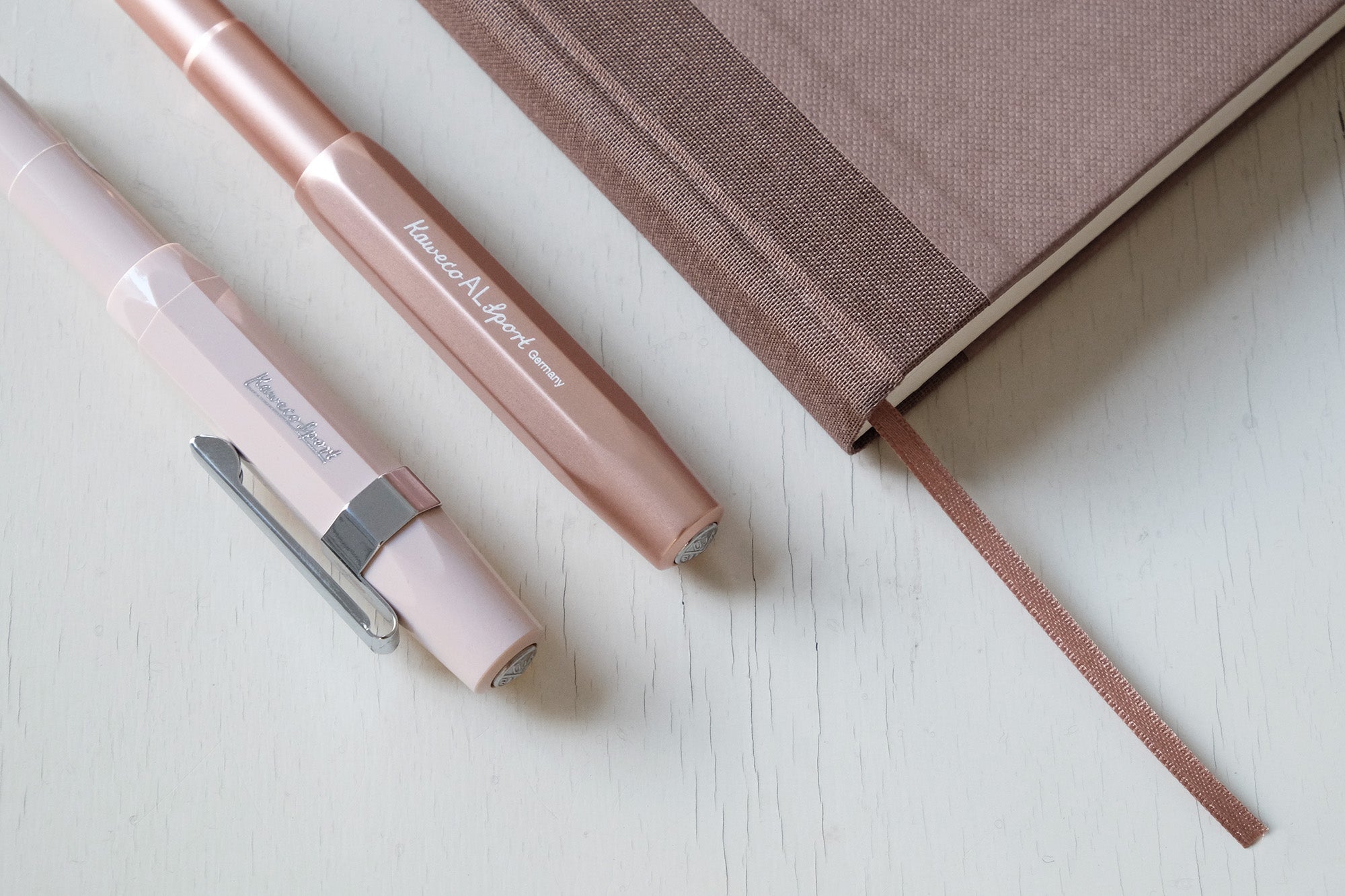 Kaweco Collection AL Sport Aluminium Fountain Pen – Rose Gold, Kaweco, designer's stationery, home office
