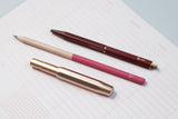 ystudio Brass Resin Ballpoint Pen – Red, ystudio, designer's stationery, home office