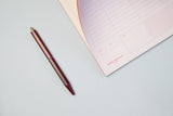 ystudio Brass Resin Ballpoint Pen – Red, ystudio, designer's stationery, home office