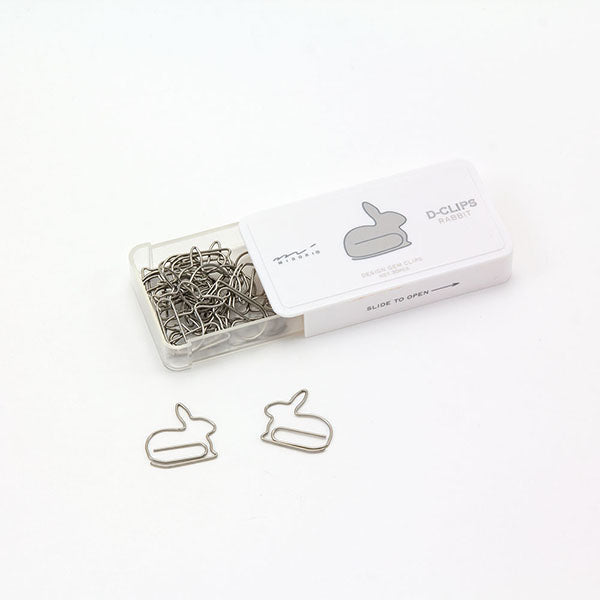 Animal-Shaped Paperclips, Midori, home office, stationery design
