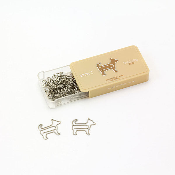 Animal-Shaped Paperclips, Midori, home office, stationery design
