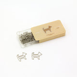 Animal-Shaped Paperclips, Midori, home office, stationery design