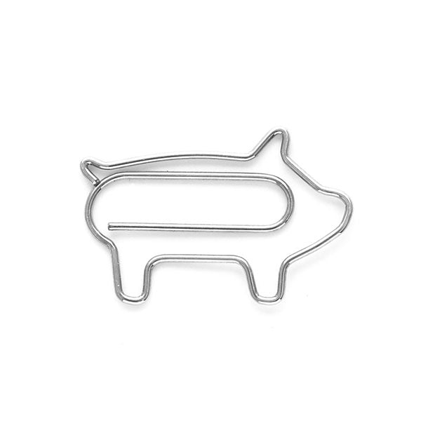 Animal-Shaped Paperclips, Midori, home office, stationery design