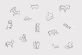 Animal-Shaped Paperclips, Midori, home office, stationery design