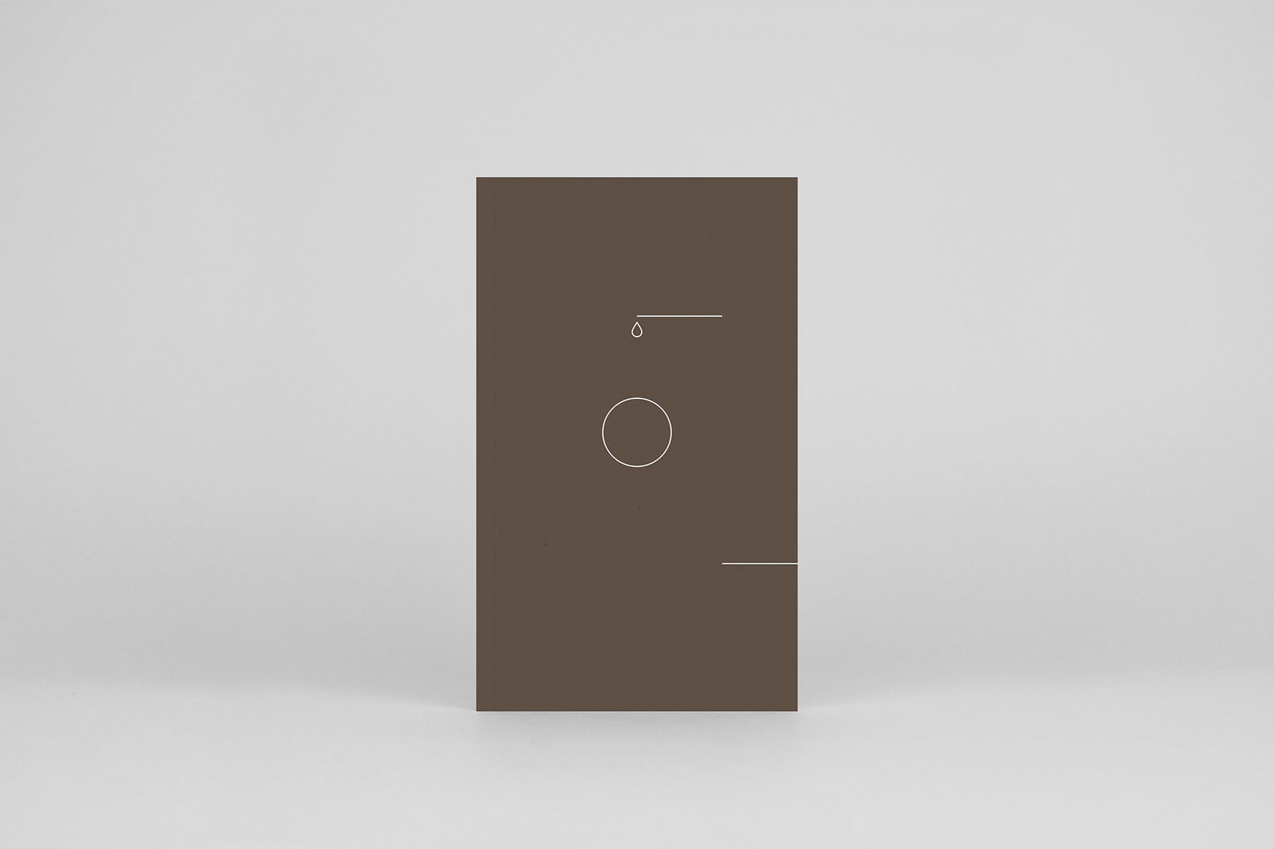 Lico Notebook – Dark Brown, Papierniczeni, home office, stationery design