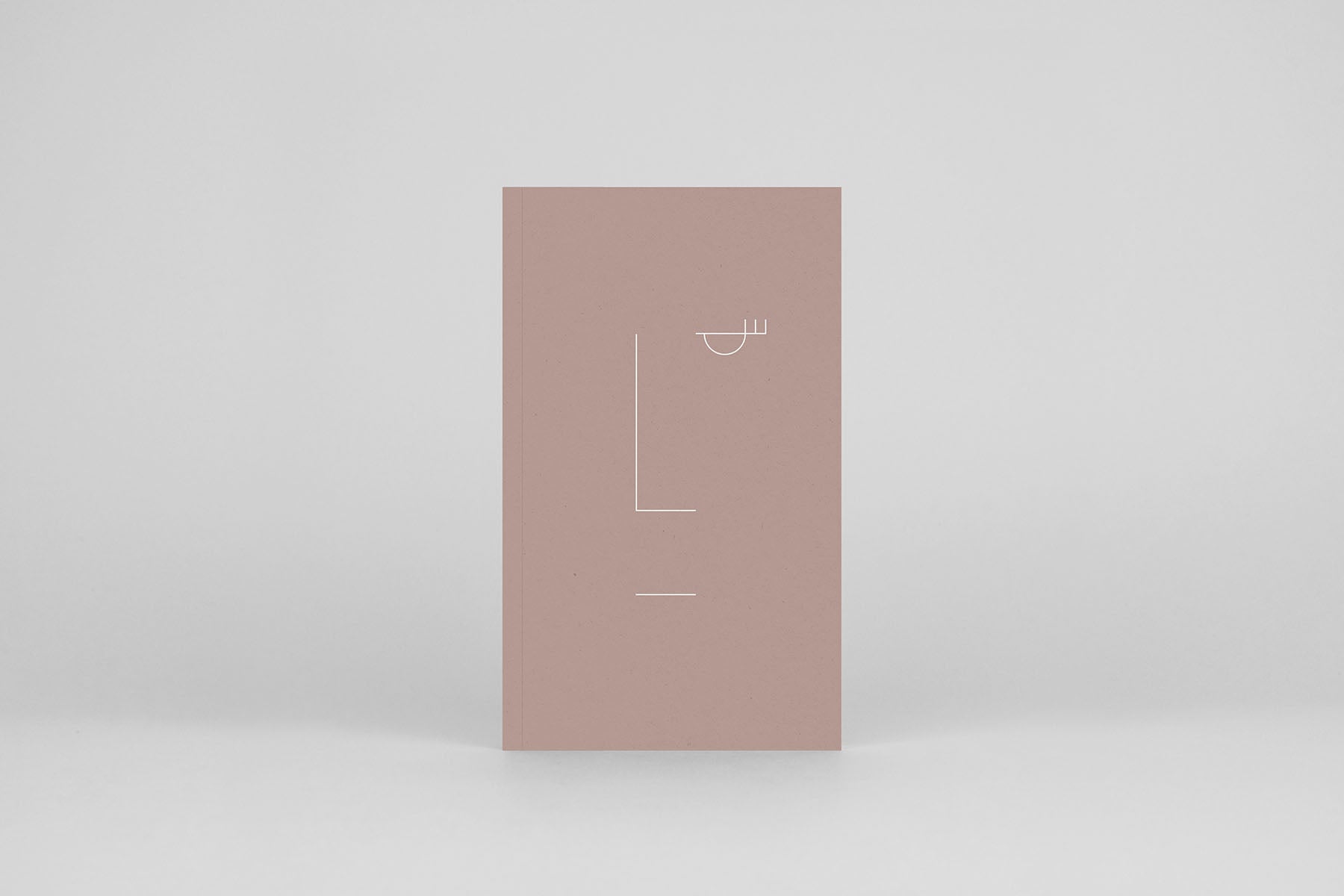 Lico Notebook – Dark Pink, Papierniczeni, home office, stationery design