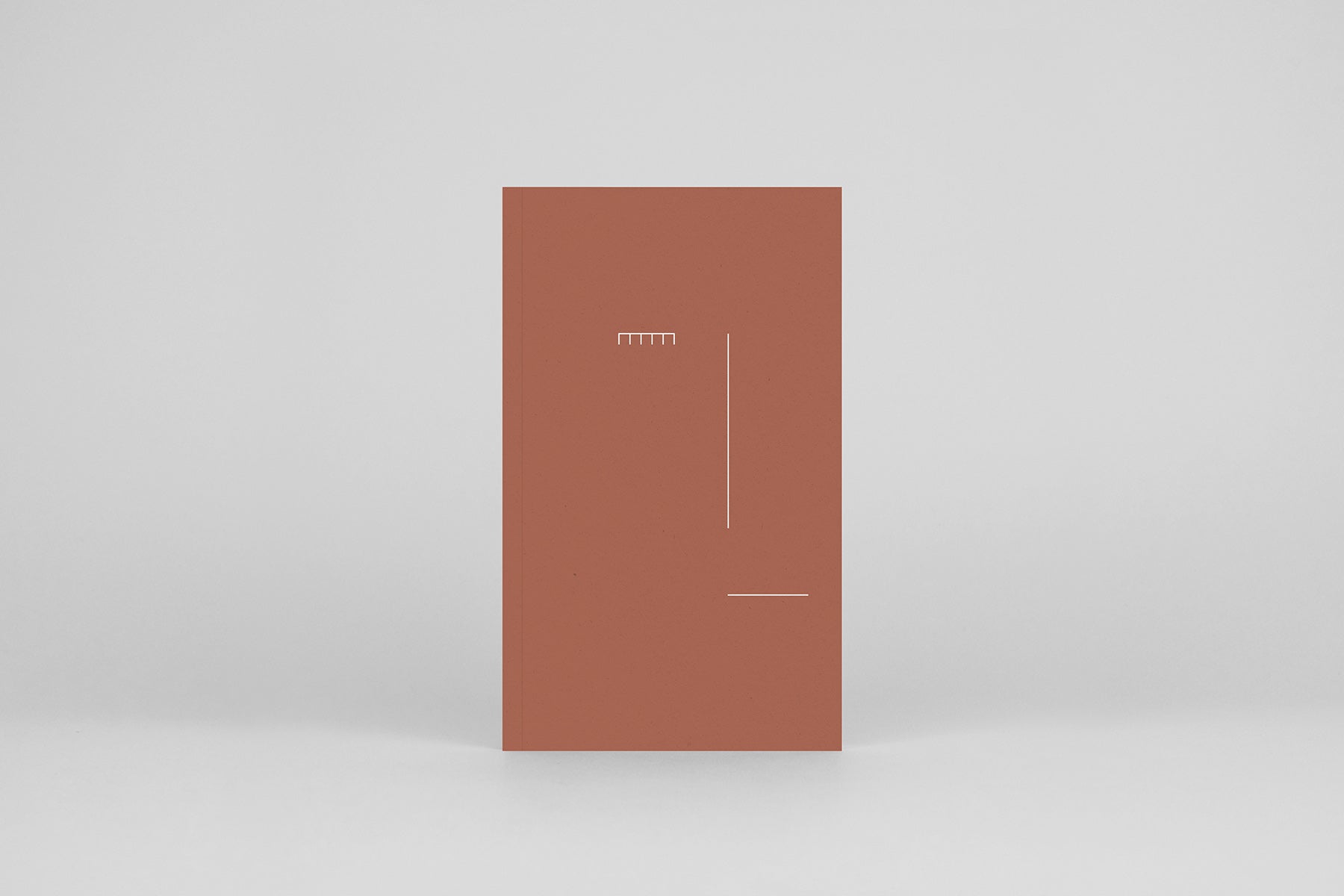 Lico Notebook – Terracotta, Papierniczeni, home office, stationery design