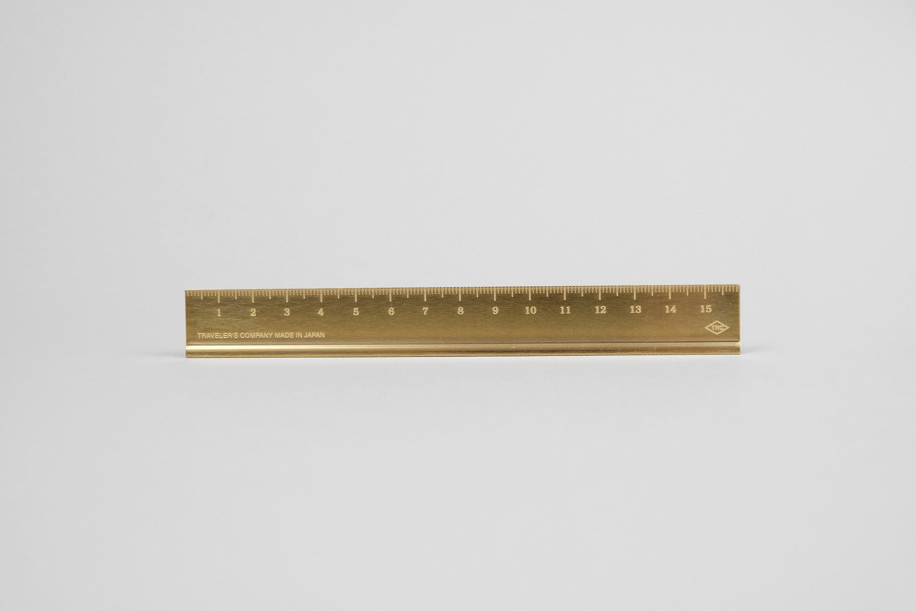 Midori TRC Brass Ruler, Traveler's Company, home office, stationery