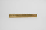 Midori TRC Brass Ruler, Traveler's Company, home office, stationery