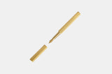 Classic Revolve Fountain Pen – Brass, ystudio, stationery design, home office