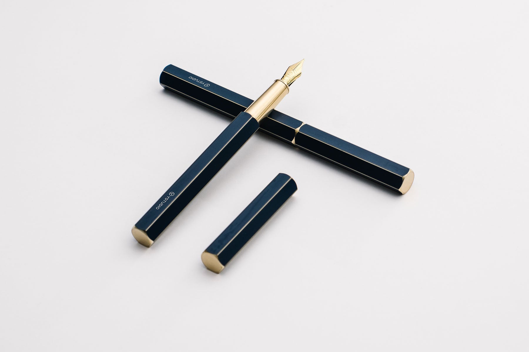 Classic Revolve Fountain Pen, ystudio, stationery design, home office
