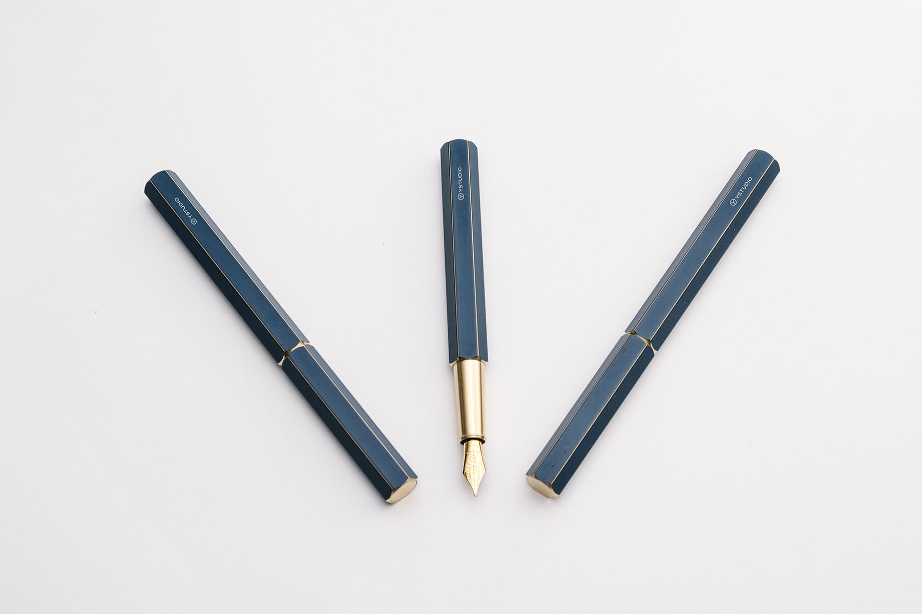 Classic Revolve Fountain Pen, ystudio, stationery design, home office