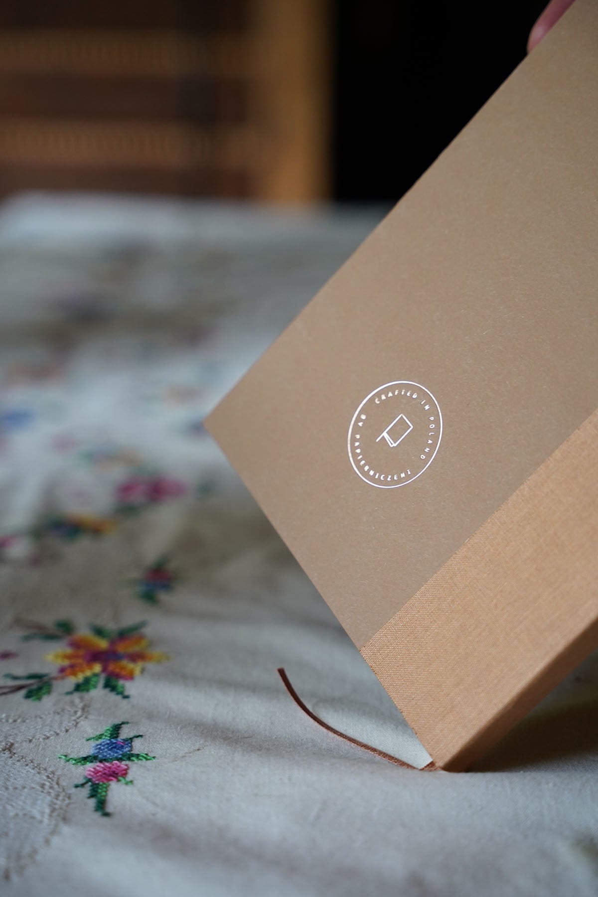 Klasyk Notebook – Toffee, Papierniczeni, designer's stationery, home office