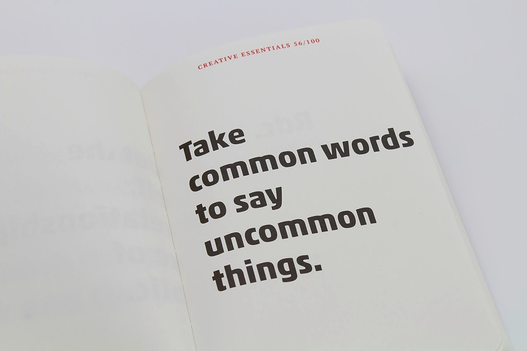 Do it, with love. 100 Creative Essentials, Frank Bodin