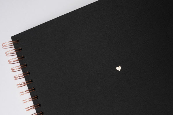 Photo Album – black, KAIKO, home office, designer’s stationery, traditional photo album