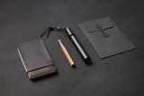 BLACK ENVELOPES WITH BUTTONS B6, Papierniczeni, home office, stationery design