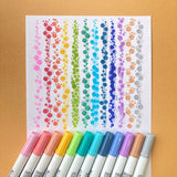 Kuretake Clean Color Dot – Platinum, Kuretake, stationery design