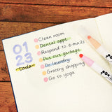 Set of 6 Kuretake Clean Color Dot – Mild Color, Kuretake, stationery design