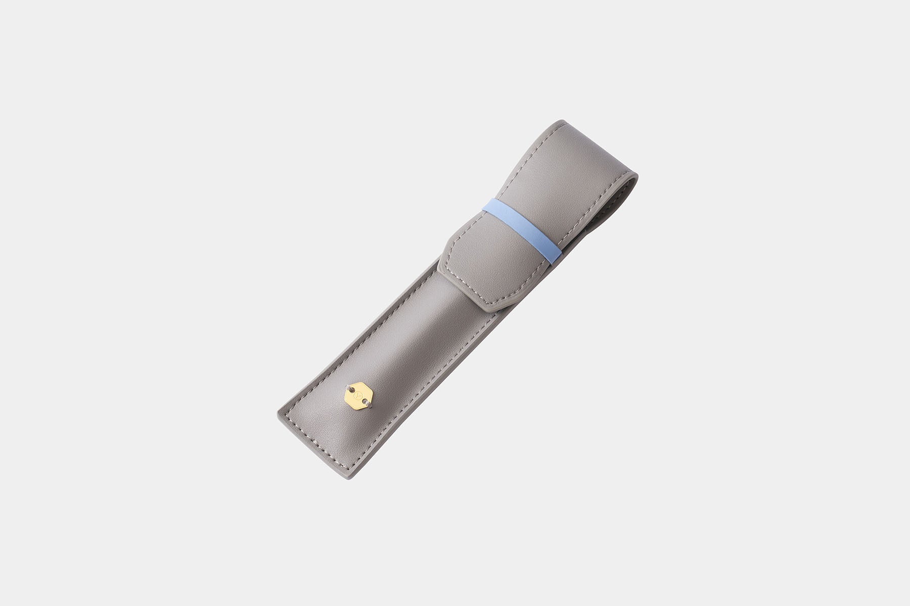 Classic Reflect Pen Pouch – Grey, ystudio, stationery design