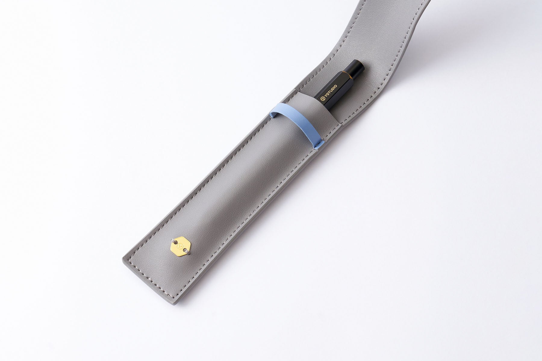 Classic Reflect Pen Pouch – Grey, ystudio, stationery design