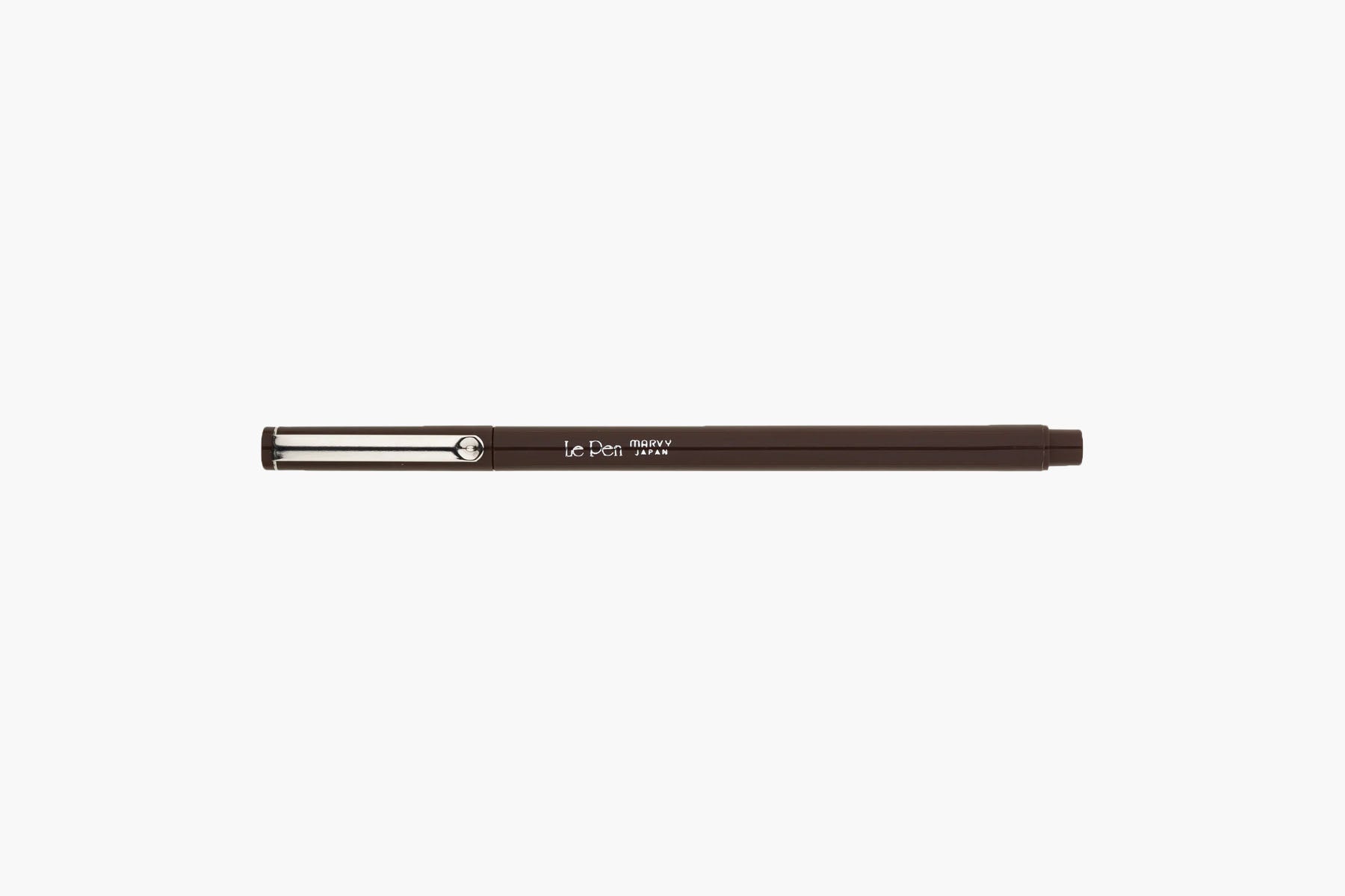 LePen Fineliner – Brown, Marvy Uchida, stationery design