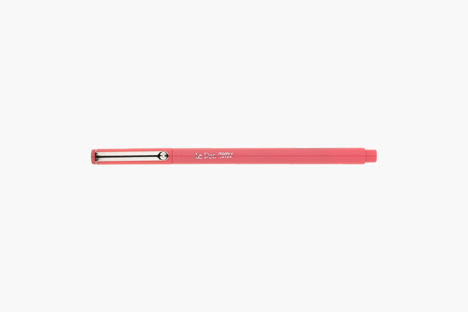 LePen Fineliner – Coral Pink, Marvy Uchida, stationery design