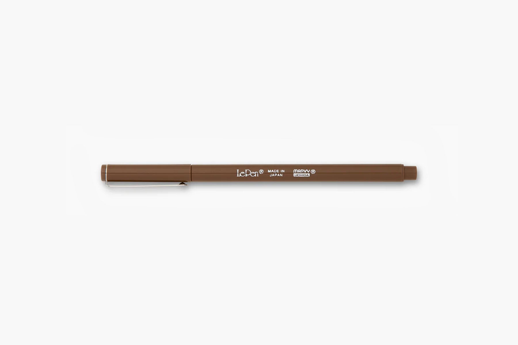 LePen Fineliner – Sepia, Marvy Uchida, stationery design