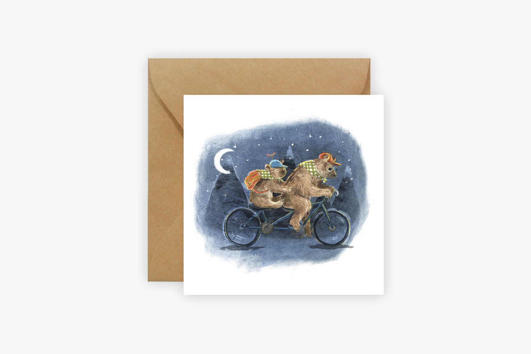 Greeting Card – Daddy, Hi Little, stationery design
