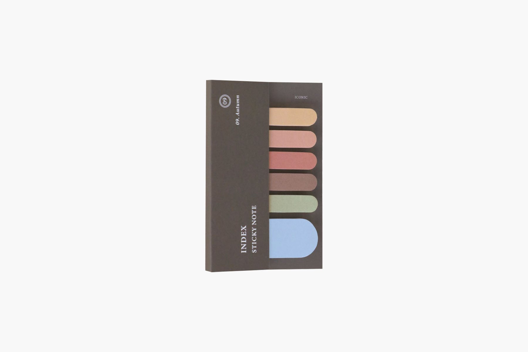 Index Sticky Bookmarks – Autumn, Iconic, stationery design