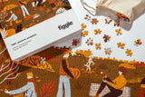 Puzzle 1000 – Autumn Happiness, Figgle, paper design