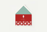 Christmas Greeting Card, Papear, stationery design, paper design