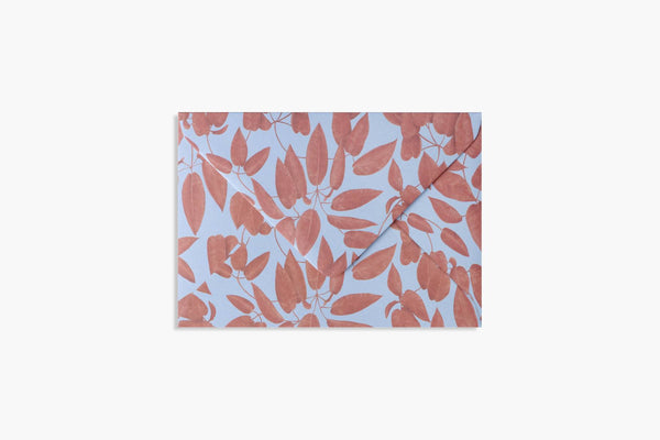 Greeting Card – Purple Flowers, Lagom, stationery design