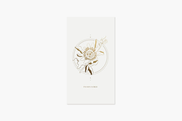 Pop-up Greeting Card – Passion Flower, UWP Luxe, stationery design