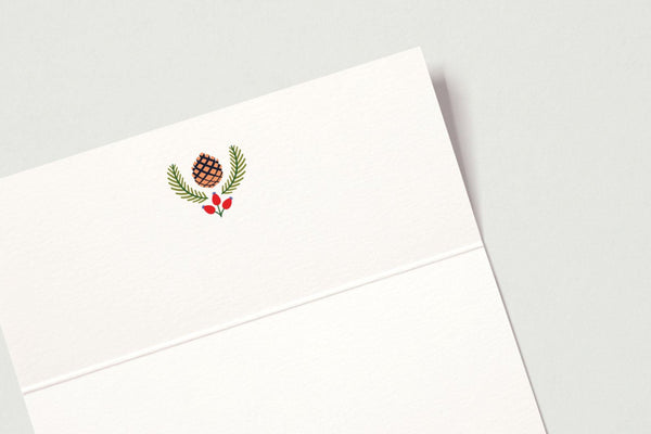 Christmas Greeting Card, Papear, stationery design, paper design