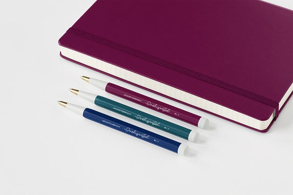 Długopis żelowy Drehgriffel, Leuchtturm1917, artykuły biurowe, domowe biuro.