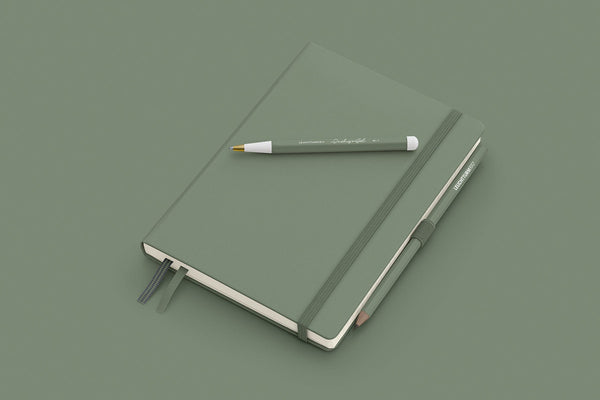 Drehgriffel Gel Ink Ballpoint Pen – Olive, Leuchtturm1917, designer's stationery, home office