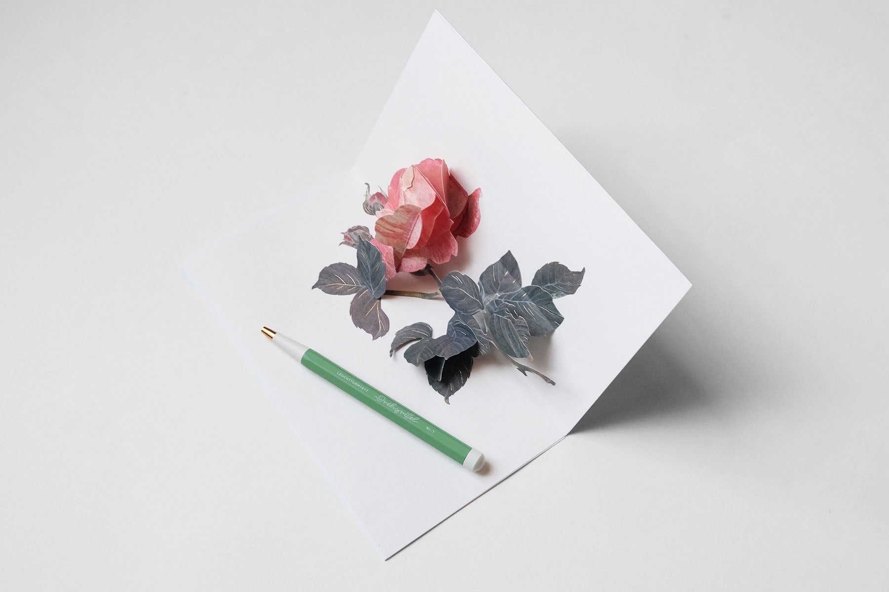 greeting card, decorative card, pop-up card, decorative card, stationery store, designer office supplies