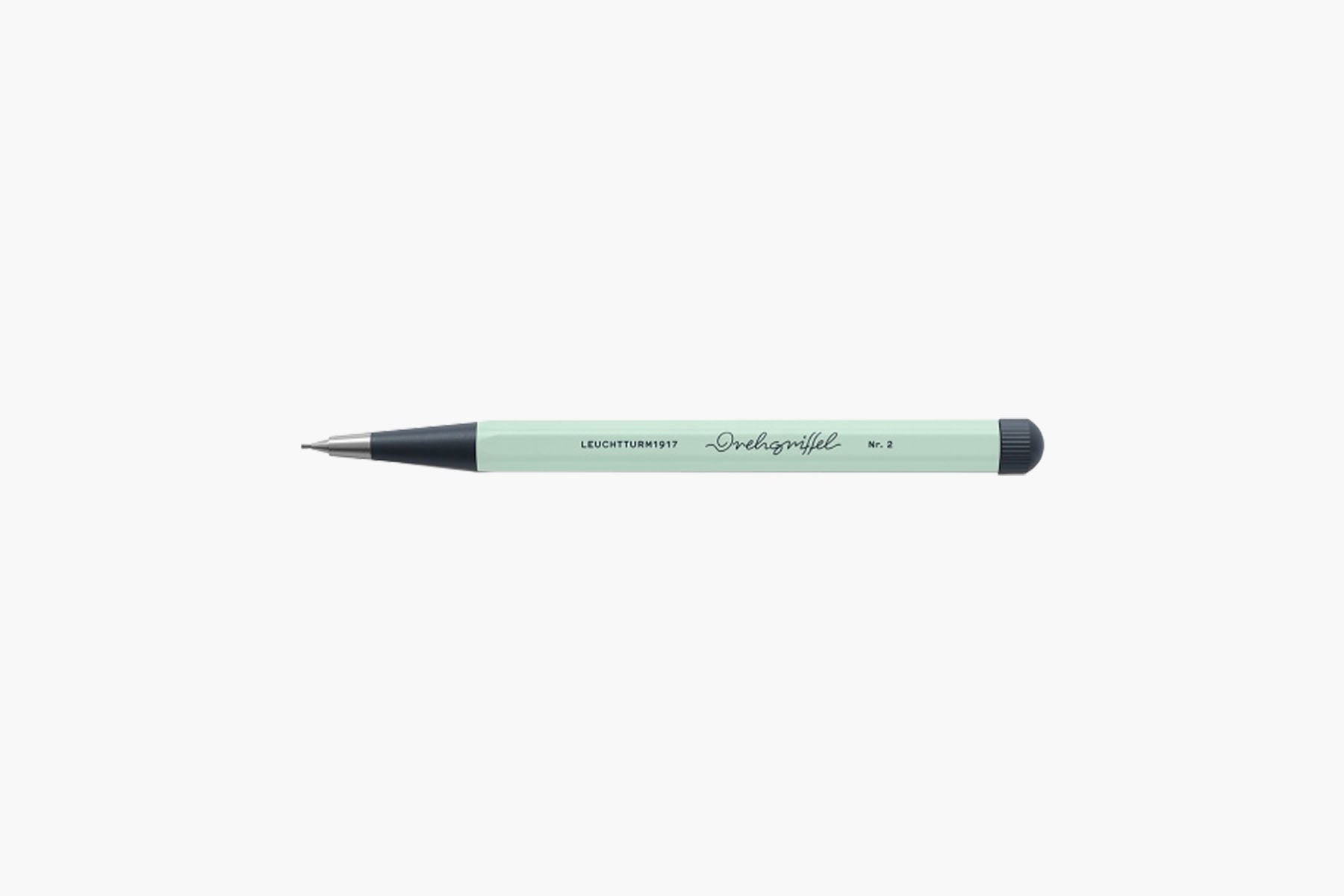 Twist Drehgriffel No. 2 Mechanical Pencil – Mint Green, Leuchtturm 1917, stationery design