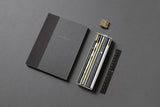 ystudio Brass Ruler – Black, ystudio, home office, stationery